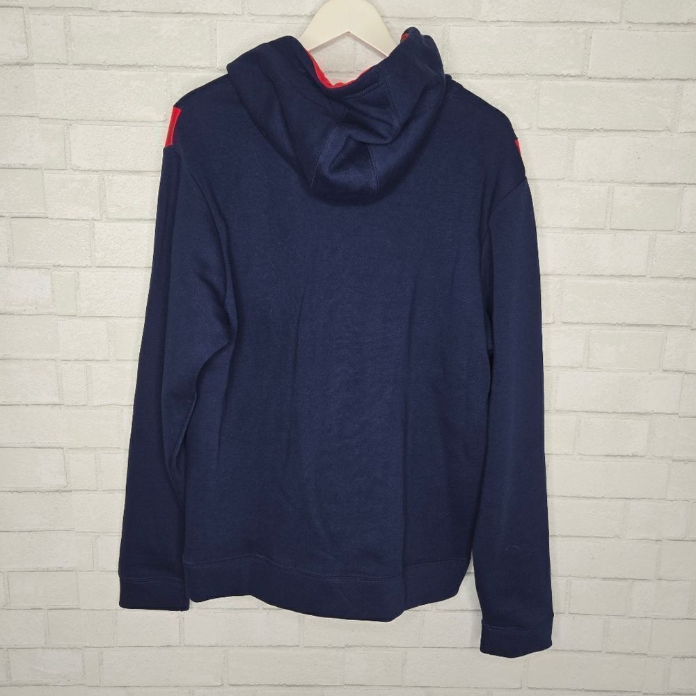 Fanatics Blue, Red and White New England Patriots Hoodie - Picture 7 of 7